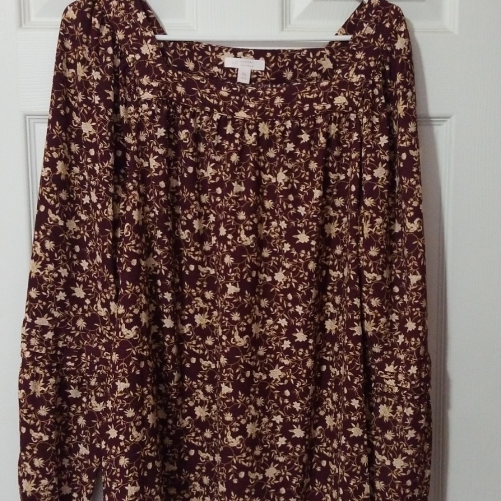 Lauren Conrad Floral Shirt